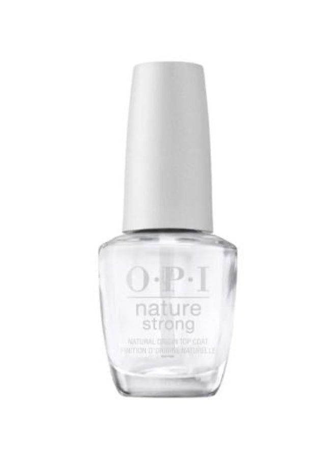 Nature Strong Nail Polish - Protective Top Coat for Extra Shine